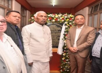 Meghalaya Guv inaugurates library of KHADC