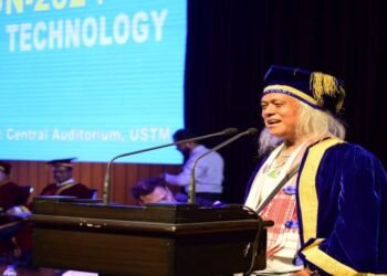 USTM Convocation: ‘Tambourine Man’ Lou Majaw conferred with Honorary Doctorate