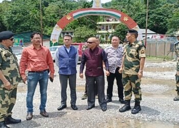 Bangladesh Unrest: BJP MLA Sanbor Shullai visits Tamabil & Pyrdwah