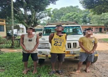 3 apprehended while attempting to smuggle sugar along Indo -Bangla border