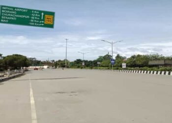 Indefinite Curfew: Imphal remains paralyzed for the 3rd consecutive day