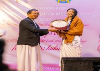 St. Anthony’s College honours Angelia N. Marwein, Femina Miss India Meghalaya 2024