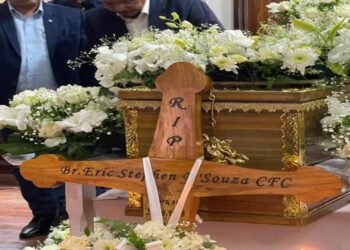 CM Conrad K Sangma Pays Tribute to (L) Bro. Eric Steve D’Souza