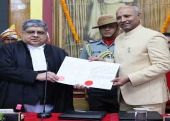 Justice Indra Prasanna Mukerji Sworn in as Chief Justice of Meghalaya High Court