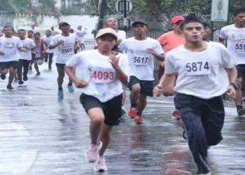 Shillong  Runs  For  Swachhata : 1500+ Brave Rain For Cleanliness