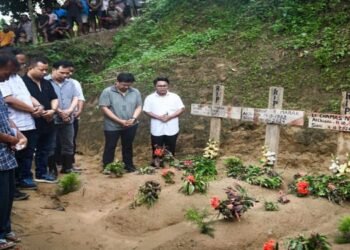 CM Conrad Leads Relief Efforts: Hands Over Ex-Gratia to Flood-Hit Families, Orders Flood Management Initiatives