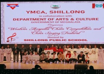Harmony in Unity: Western Acapella Choir Competition Hits High Note in Shillong!
