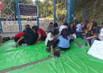 Protest Rocks NEHU Tura Campus: Students Demand VC’s Resignation
