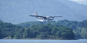 Meghalaya Takes Flight: Union Minister Unveils Seaplane Demo, Eyes 7-Star Hotel and Enhanced Air Connectivity