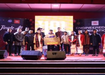 St. Cecilia Choir Sings its Way to Victory in Shillong’s ‘Jingle All the Way’ Competition