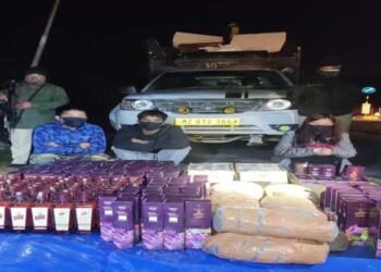 BUSTED! EKH ANTF Seizes Massive Haul of Ganja and Alcohol