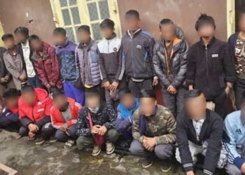 GS ROAD CLEAN-UP: Cantonment Police Detain 20 Suspected Drug Users