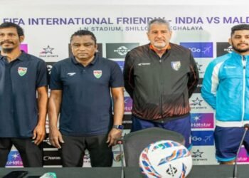 BLUE TIGERS ROAR INTO SHILLONG: India Takes on Maldives in Historic FIFA Friendly Match