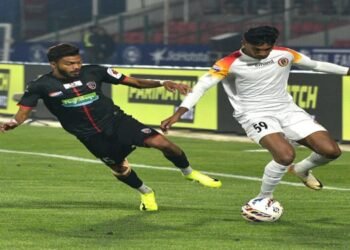Second-half goal-scoring juggernaut uplifts NorthEast United FC to 4-0 win against East Bengal FC