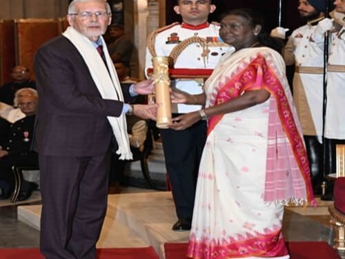 Prof . David R Syiemlieh Honored with Padma Shri