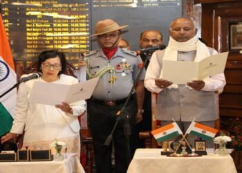 Smt . RV Suchiang  Takes  Reins  As  Chief  Information Commissioner