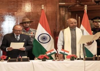 C P Marak Sworn in as  Lokayukta Chairman