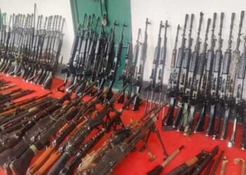 Manipur Police Strikes Gold: Huge Cache of Arms and Ammunition Seized