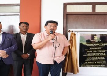 CM Sangma Inaugurates Block Integrated Development Complex at Khatarshnong Laitkroh