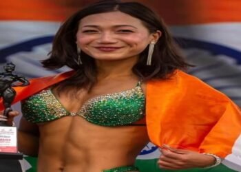 Arunachal Pradesh: Hillang Yajik Strikes Gold and Silver in SA Bodybuilding Championship