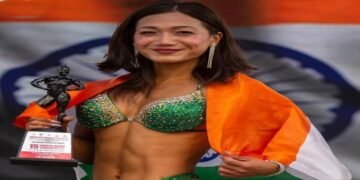 Arunachal Pradesh: Hillang Yajik Strikes Gold and Silver in SA Bodybuilding Championship