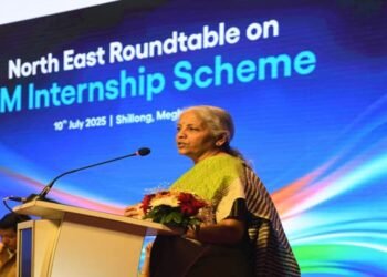 Union Finance Minister interacts with interns across NE under PM Internship Scheme in Shillong