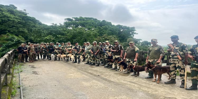 BSF Launches Blitz Against Bangladeshi Intruders in State