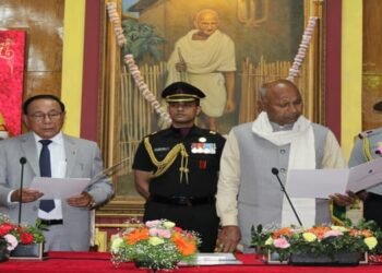 NEW CABINET LINEUP: 8 Ministers Take Oath at Raj Bhavan