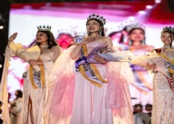 PETALS AND CROWNS: Lapynshai Marak Blooms as Miss Cherry Blossom 2025