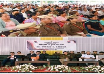 New Jengjal Police Station Building Inaugurated by CM  Conrad K Sangma