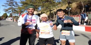 3,000 Runners Unite: Assam Rifles Half Marathon Promotes Fitness and Unity in Shillong