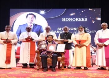 CM Conrad Sangma Honoured with Prestigious CBCI National Award