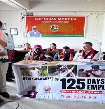 BJP’s Meghalaya Unit Seeks Stronger Representation in Delhi to Address Pending Issues