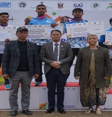 MEGHALAYA SHINES IN KHELO INDIA ARCHERY: Devraj Mohapatra Grabs Gold