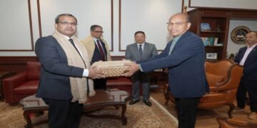 Bangladesh High Commissioner Meets Meghalaya Assembly Speaker