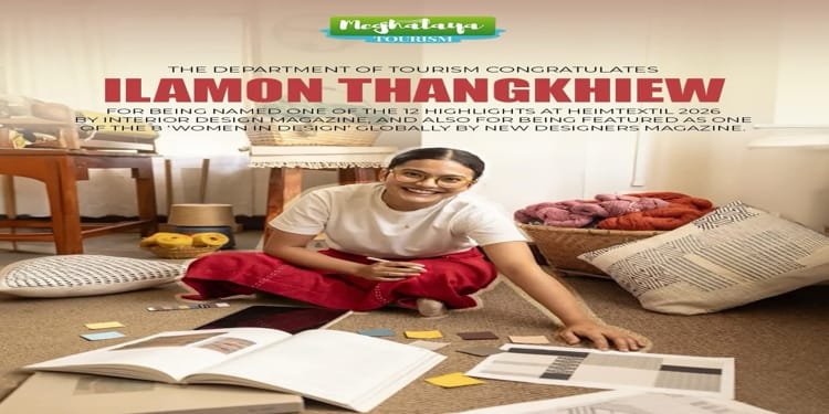 State’s Textile Sensation Shines Global: Ilamon Thangkhiew Wines Hearts at Heimtextil 2026