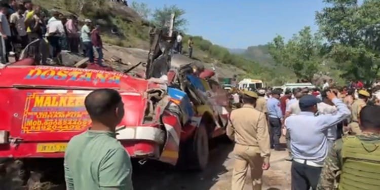 23 killed as J&K bus falls into gorge