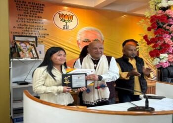 BJP Meghalaya Marks 47 Years with Flair: Honours Excellence in Various Fields