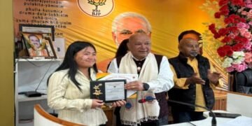 BJP Meghalaya Marks 47 Years with Flair: Honours Excellence in Various Fields