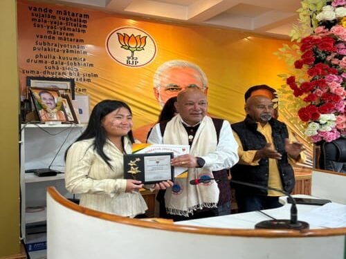 BJP Meghalaya Marks 47 Years with Flair: Honours Excellence in Various Fields