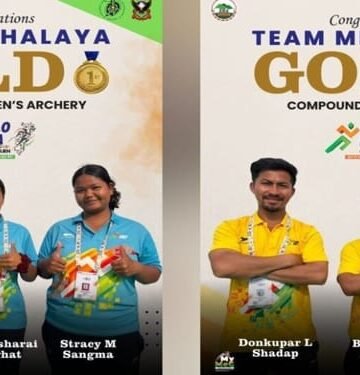 Meghalaya Shines at Khelo India Tribal Games 2026 with 2 Gold and 6 Bronze Medals