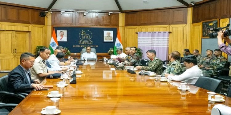 Manipur Govt Sounds Alert: Security Meeting Unveils Plan to Restore Peace