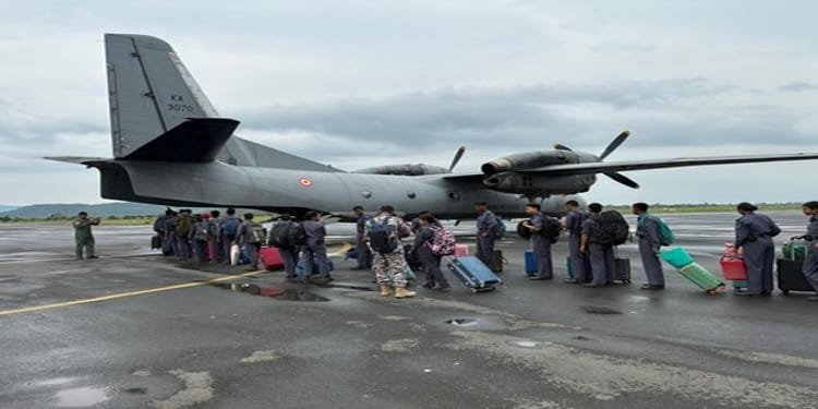 NCC cadets from Manipur airlifted to Assam