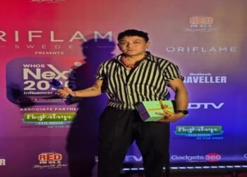 Meghalaya Designer Daniel Syiem Wins ‘Iconic Trailblazer in Regional Couture’ Award at WhosNext2026