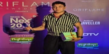 Meghalaya Designer Daniel Syiem Wins ‘Iconic Trailblazer in Regional Couture’ Award at WhosNext2026