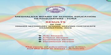 HSSLC 2026: St. Mary’s Shillong Clinches Top Rank as Capital Schools Rule MBOSE Merit List