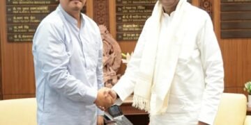 CM Meets Pradhan, Seeks Swift NEHU VC Pick, ₹100 Cr for State University