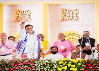 Himanta takes over oath as Assam CM again