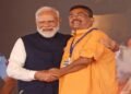 BJP’s Subhendu Adhikary Sworn In As West Bengal’s First BJP CM; Conrad Sangma Among Attendees