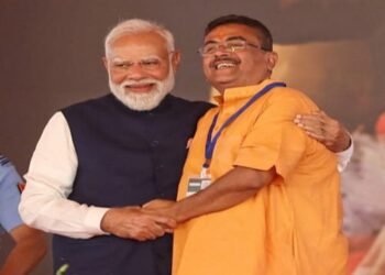 BJP’s Subhendu Adhikary Sworn In As West Bengal’s First BJP CM; Conrad Sangma Among Attendees